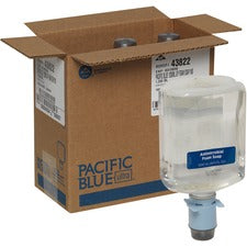 Pacific Blue Ultra Automated Foam Soap Refill, Antimicrobial, E2 Rated, Fragrance-free, 1,200 Ml, 3/carton