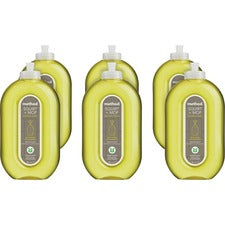 Squirt + Mop Hard Floor Cleaner, 25 Oz Spray Bottle, Lemon Ginger, 6/carton
