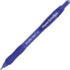 Profile Gel Pen, Retractable, Medium 0.7 Mm, Blue Ink, Translucent Blue Barrel, 36/pack