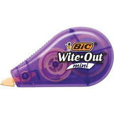 Wite-out Brand Mini Correction Tape, Non-refillable, 0.2" X 26.2 Ft, Assorted