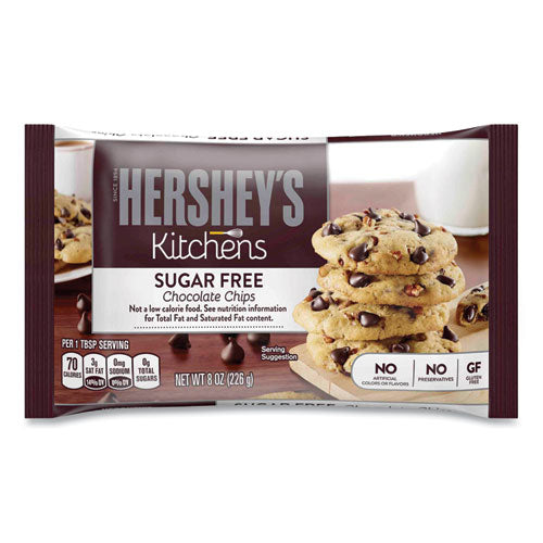 Sugar Free Chocolate Chips, 8 Oz Bag, 2/pack, Ships In 1-3 Business Days