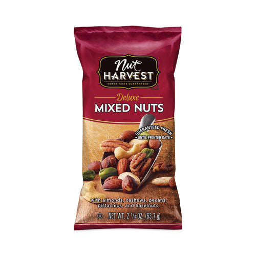 Deluxe Mixed Nuts, 2.25 Oz Pouch, 8 Count, Ships In 1-3 Business Days