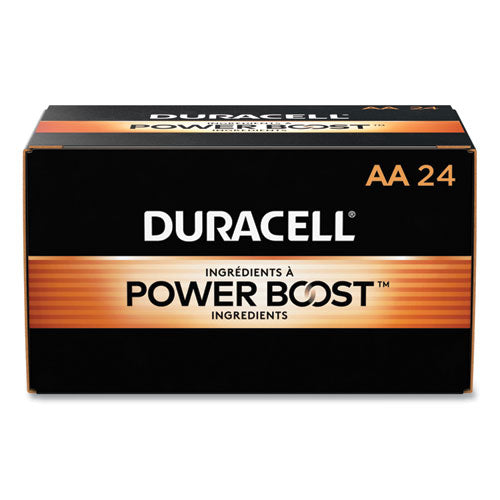 Power Boost Coppertop Alkaline Aa Batteries, 24/box