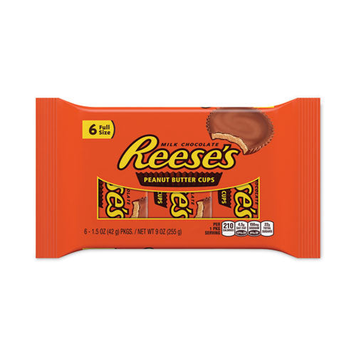 Peanut Butter Cups, 1.5 Oz Bar, 6 Bars/pack, 2 Packs/box, Ships In 1-3 Business Days