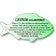 Label - Catfish 4 color process 1.75x3.125 in. Fish Shape 250roll