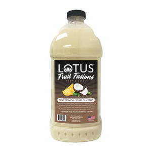 Lotus Fruit Fusions Pina Colada Concentrate 64 oz. 6/ct.