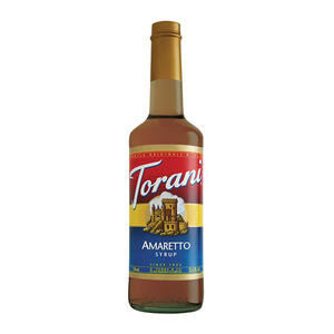 Torani Amaretto Syrup 750 ml. 12/ct.