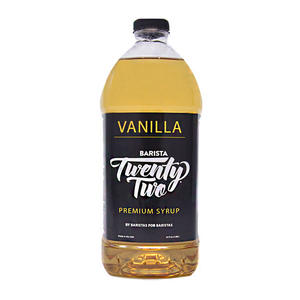 Barista 22 Vanilla Syrup 64 oz. 6/ct.