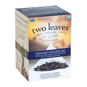 Two Leaves and a Bud Tea Organic Darjeeling 6/15/ct.