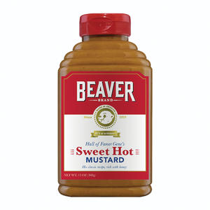 Beaver Sweet Hot Mustard 13 oz. 6/ct.