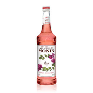 Monin Rose Syrup 750 ml. 12/ct.
