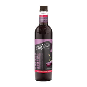 DaVinci Gourmet Classic Black Cherry PET Syrup 750 ml. 4/ct.