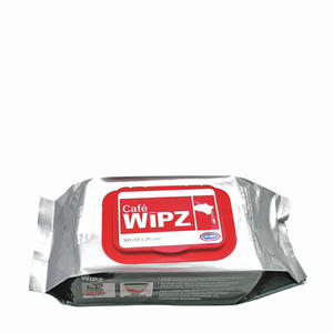 Cafe Wipz Coffee Equipment Cleaning Wipes 12/100/ct.