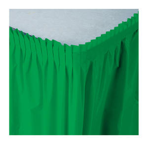 Tableskirt Emerald Green 1/ea.