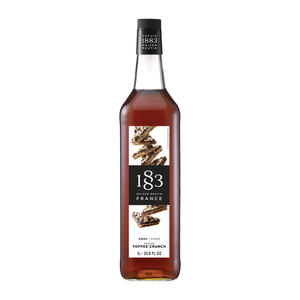 1883 Toffee Crunch Syrup 1 ltr. 6/ct.