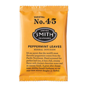 Smith Teamaker Peppermint Leaves Caffeine-Free Herbal Tea 100/ct.