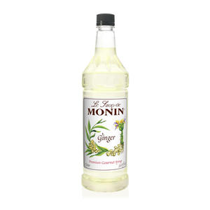 Monin Ginger PET Syrup 1 ltr. 4/ct.