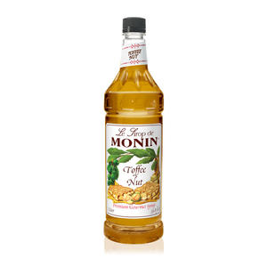 Monin Toffee Nut PET Syrup 1 ltr. 4/ct.