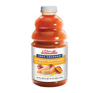 Dr. Smoothie 100% Crushed Butternut Squash and Mango 46 oz. 6/ct.