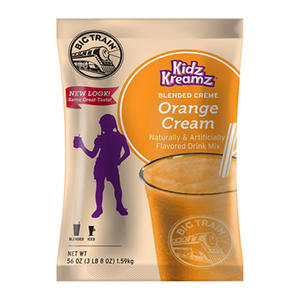 Big Train Kidz Kreamz Orange Cream Frappe Mix 3.5 lb. 5/ct.