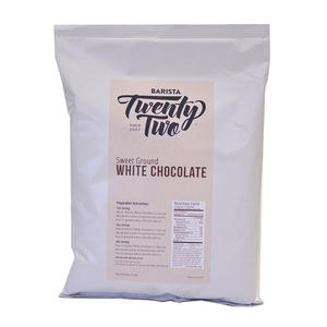 Barista 22 Sweet Ground White Chocolate Premium Powder 3 lb. 8/ct.