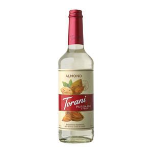 Torani Puremade Almond Syrup 750 ml. 4/ct.