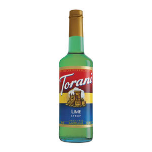 Torani Lime Syrup 750 ml. 12/ct.