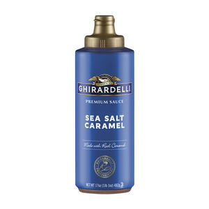 Ghirardelli Sea Salt Caramel Sauce Squeeze Bottle 16 oz. 12/ct.