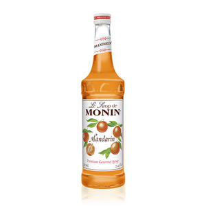 Monin Mandarin Syrup 750 ml. 12/ct.