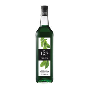1883 Green Mint Syrup 1 ltr. 6/ct.