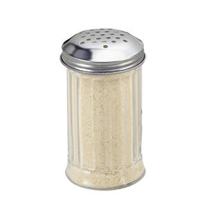 Fluted Cheese Shaker 12 oz 4/4/ct.