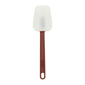 Scraper Spoon White and Red 10" 1/ea.