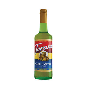 Torani Green Apple Syrup 750 ml. 12/ct.