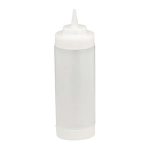 Dualway WideMouth Squeeze Bottle Clear 16 oz 1 dz./Case