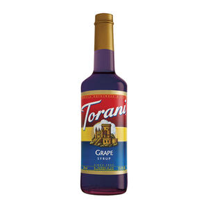 Torani Grape Syrup 750 ml. 12/ct.