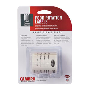 StoreSafe Food Rotation Labels Retail Blister Pack 1 Roll