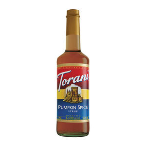 Torani Pumpkin Spice Syrup 750 ml. 12/ct.