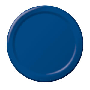 Paper Plate Navy 10/24/ct.