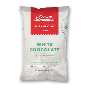 Dr. Smoothie Cafe Essentials Gourmet Beverage Mix White Chocolate 3.5 lb. 5/ct.