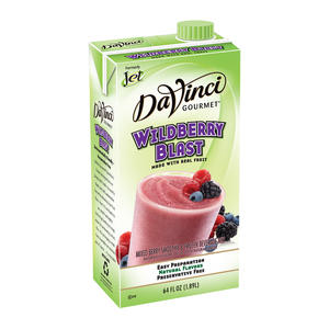 DaVinci Gourmet Wildberry Smoothie and Frozen Beverage Mix 64 oz. 6/ct.