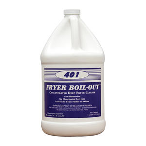 Boil Out Fryer Cleaner 1 gal. 4/ct.