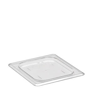 Camwear Food Pan Cover Sixth Size Solid Clear 1/ea.