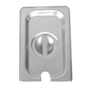 Steam Table Pan Cover Slotted Quarter-Size 1/ea.