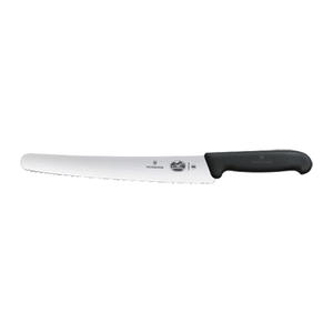 Bread Serrated Knife Black Handle 1/ea.