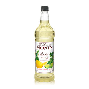 Monin Exotic Citrus PET Syrup 1 ltr. 4/ct.