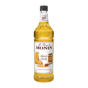 Monin Honey PET Syrup 1 ltr. 4/ct.