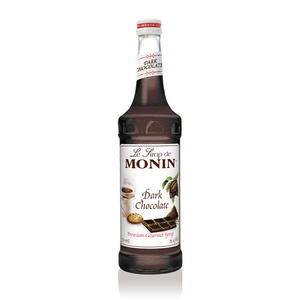 Monin Dark Chocolate Syrup 750 ml. 12/ct.