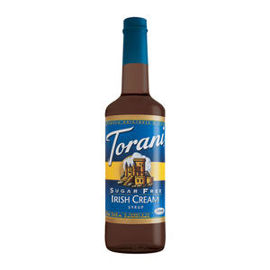 Torani Irish Cream Syrup Sugar Free 750 ml. 12/ct.