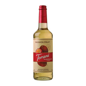 Torani Puremade Passion Fruit Syrup 750 ml. 4/ct.