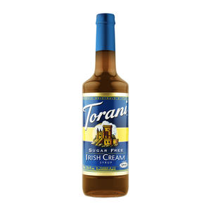Torani Irish Cream Syrup Sugar Free PET 750 ml. 4/ct.